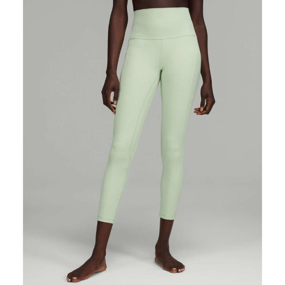 Lululemon Align High-Rise Pant with Pockets 25" Creamy Mint Size 6